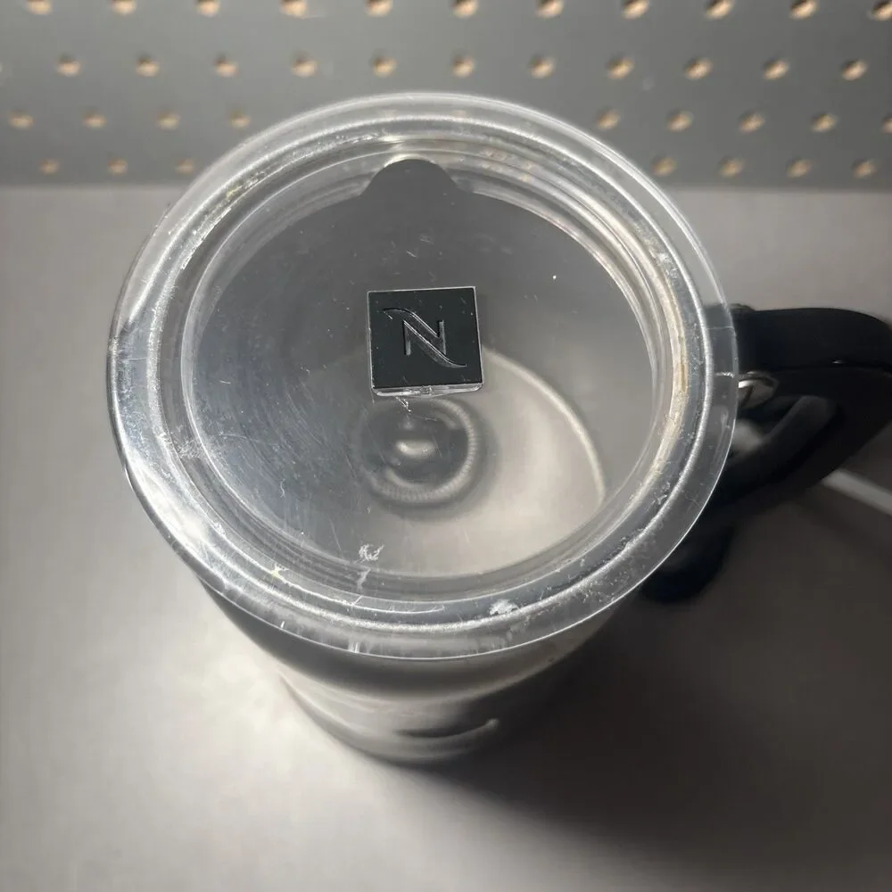 Nespresso Electric Milk Frother Aeroccino Plus Stainless Model 3192 Hot & Cold